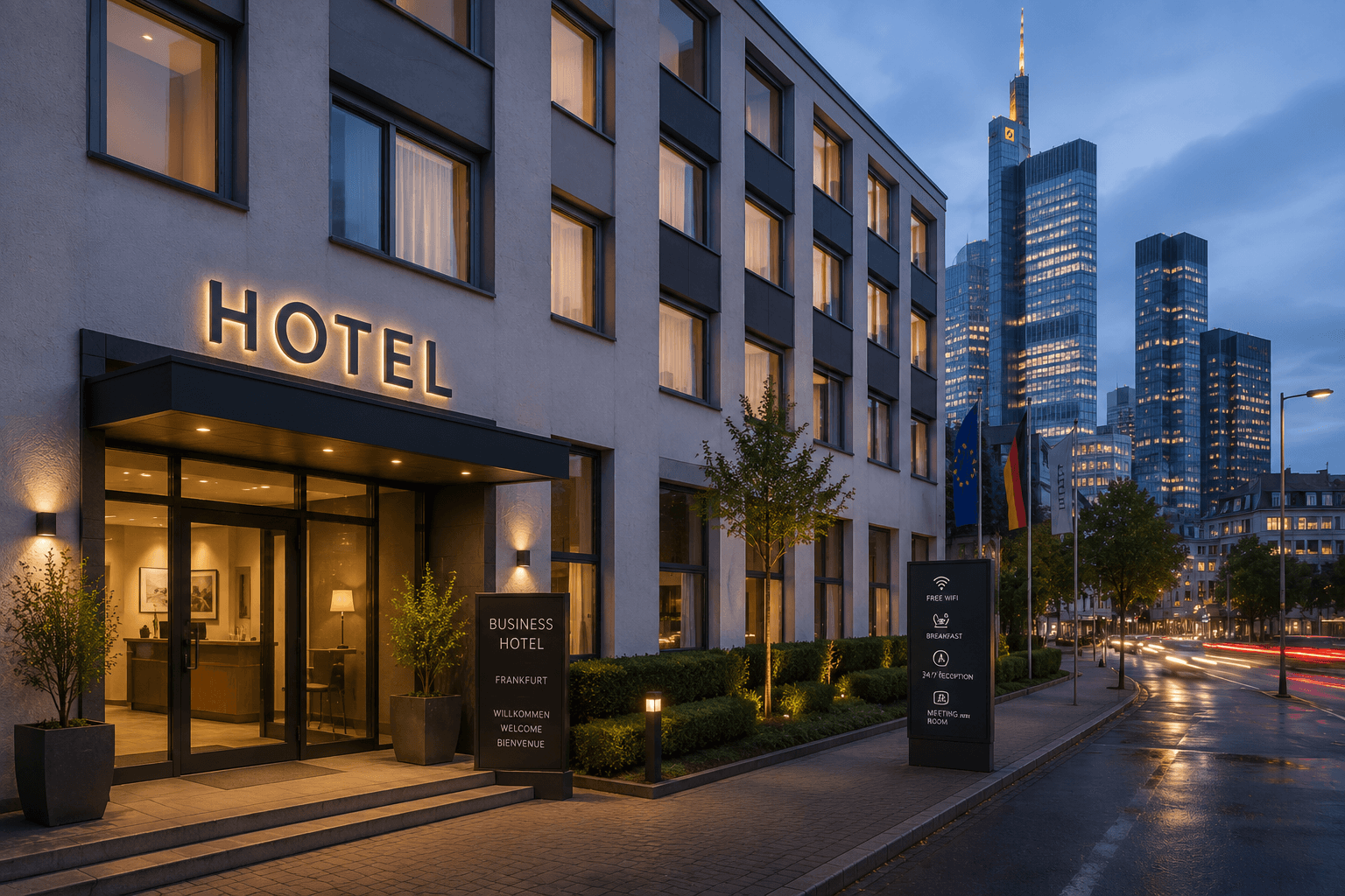 Frankfurt business hotel customer story